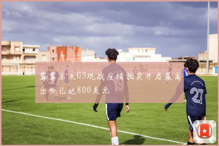 霉霉东决G3观战座椅拍卖开启最高出价已达800美元