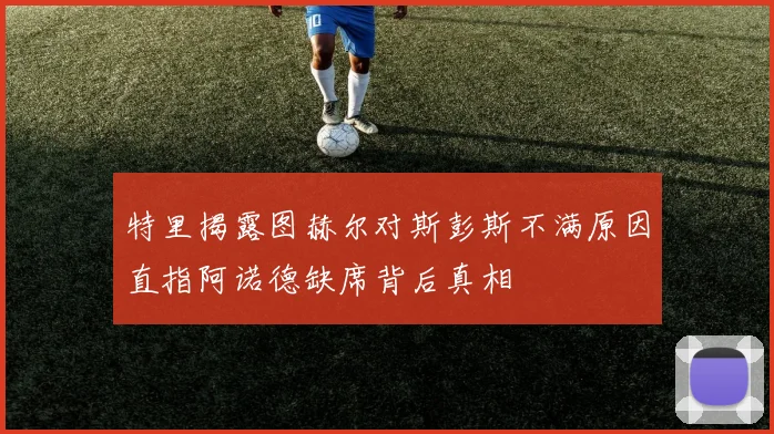 特里揭露图赫尔对斯彭斯不满原因直指阿诺德缺席背后真相